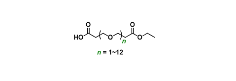 Acid-PEGn-ethyl propionate